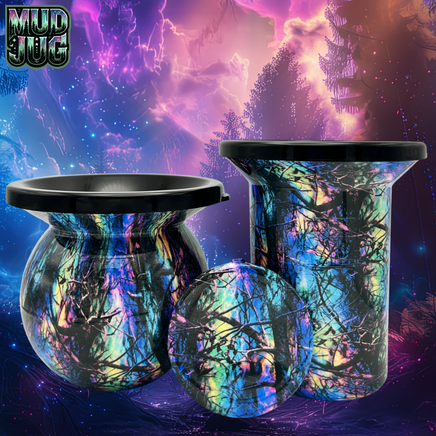 Aurora Forest "Limited" Mud Jug© Classic, Roadie and Can Lid Value Pack Mud Jug