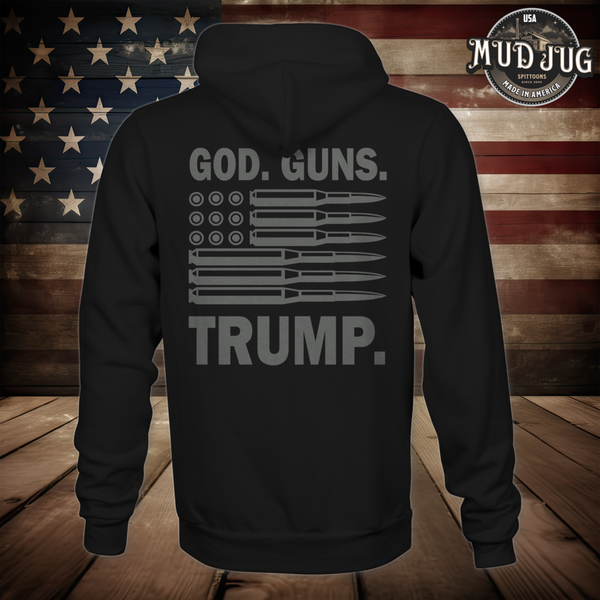Mud Jug God Guns Trump Hoodie Mud Jug