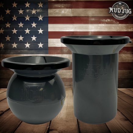 Gun Metal Grey Mud Jug© Classic and Roadie Value Pack Mud Jug