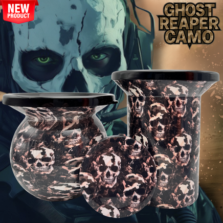 Ghost Reaper"Limited" Mud Jug© Classic, Roadie and Can Lid Value Pack Mud Jug