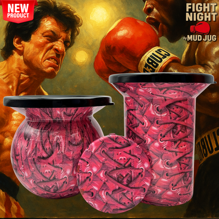 Fight Night "Limited" Mud Jug© Classic, Roadie and Can Lid Value Pack Mud Jug