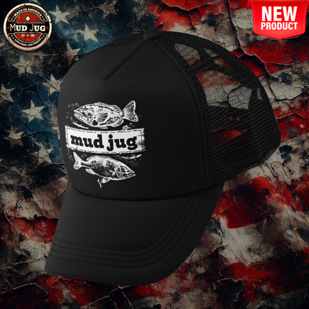 Mud Jug© Anglers Triumph Trucker Hat Mud Jug