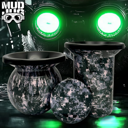 Digital Phantom "Limited" Mud Jug© Classic, Roadie and Can Lid Value Pack Mud Jug