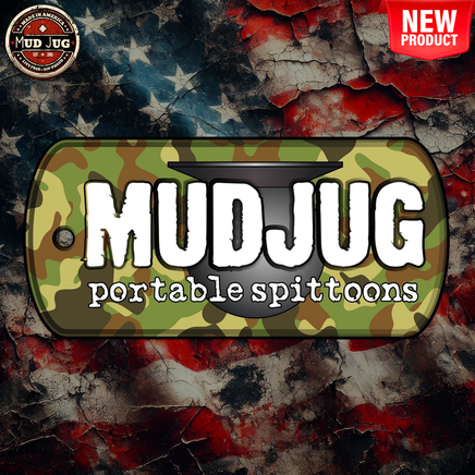 Mud Jug© Camo Dog Tag Sticker Mud Jug