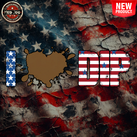 Mud Jug© I love dip Sticker Mud Jug
