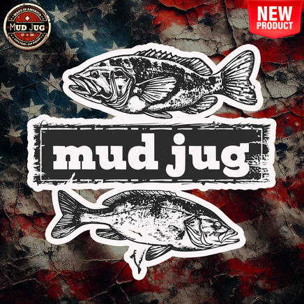 Mud Jug© Anglers Triumph Sticker Mud Jug