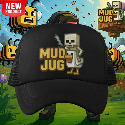 Mud Jug© Spitcraft camo Trucker Hat Mud Jug