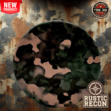 Rustic Recon Camo Mud Jug Can Lid Mud Jug