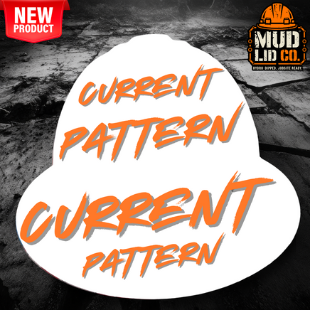 Mud Jug "Pattern Of Your Choice" Hard Hat Mud Jug