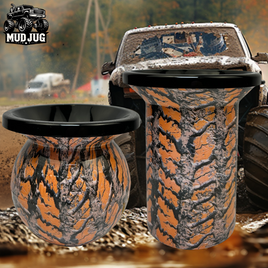 Muddy tracks blaze camo Mud Jug© Classic and Roadie Value Pack Mud Jug