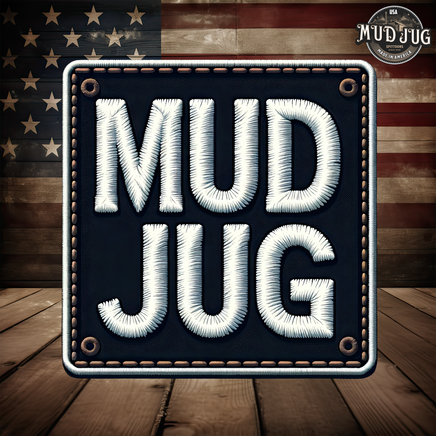 Mud Jug© Denim Patch Sticker Mud Jug