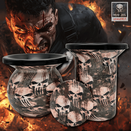 Punishment Protocol "Limited" Mud Jug© Classic, Roadie and Can Lid Value Pack Mud Jug