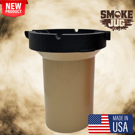 Smoke Jug© Roadie Cupholder Tan Smoke Jug