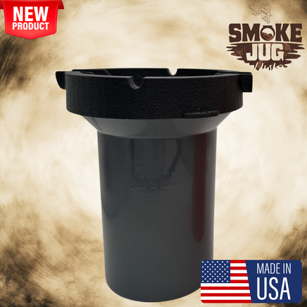 Smoke Jug© Roadie Cupholder Gunmetal Grey Smoke Jug