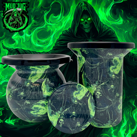 Soulflame Shroud "Limited" Mud Jug© Classic, Roadie and Can Lid Value Pack Mud Jug