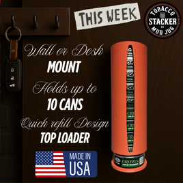Tobacco Stacker® – Dip Can Organizer for Copenhagen®, Grizzly® & Skoal®