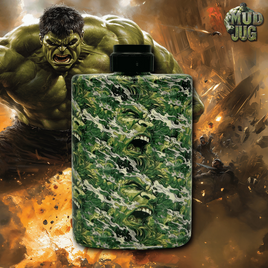Decorated Mud Jug™ Stealth – Custom Hydro-Dipped Compact Spittoon Collection