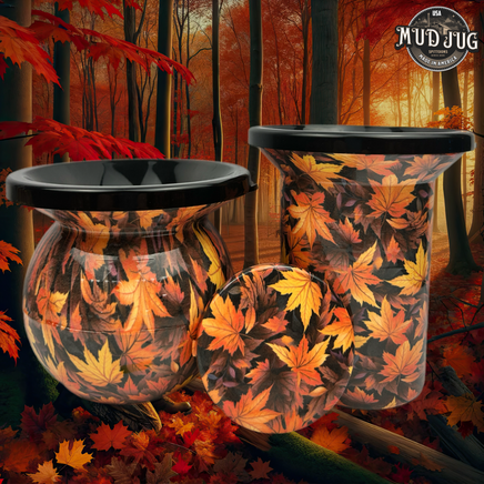 The Autumn Blaze Jug© Classic, Roadie and Can Lid Value Pack Mud Jug