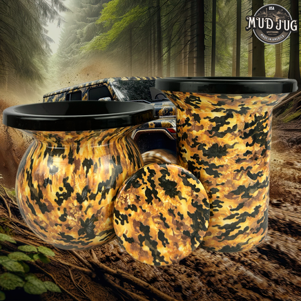 The Midnight Gold Rush 75 Mud Jug© Classic, Roadie and Can Lid Value Pack Mud Jug