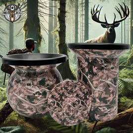 Antler Ambush "Limited" Mud Jug© Classic, Roadie and Can Lid Value Pack Mud Jug