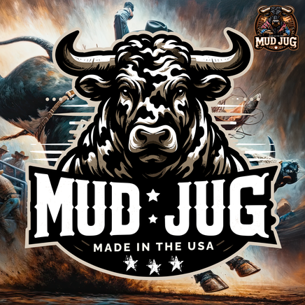 Mud Jug© Spitfire Bull Rider Sticker Mud Jug