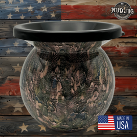 Rustic burlap blend camo Mud Jug© Classic Mud Jug