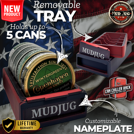 Freedom Blend Can Chiller Rack Mud Jug