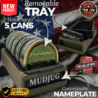 Backwoods Blend Camo "Color change" Can Chiller Rack Mud Jug