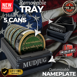 Tactical Slate Can Chiller Rack Mud Jug