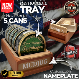 Copperhead Chill Can Chiller Rack Mud Jug