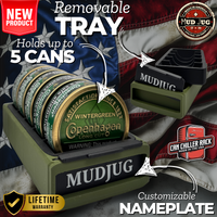Olive Drab Chill Can Chiller Rack Mud Jug