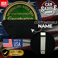 Can Saddle Coal Grip Black Mud Jug