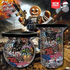 2024 Legacy Sticker Bomb "Limited" Mud Jug© Classic and Roadie Value Pack Mud Jug