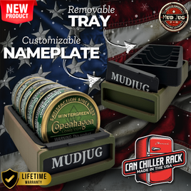 Backwoods Blend Camo "Color change" Can Chiller Rack