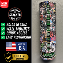 2024 Sticker Bomb Tobacco Stacker© Mud Jug