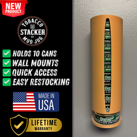 Foggy Orange "two tone" Tobacco Stacker©