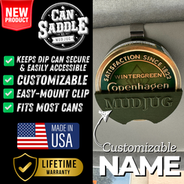 Can Saddle OD Green Mud Jug