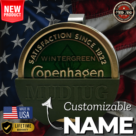 Can Saddle OD Green Mud Jug