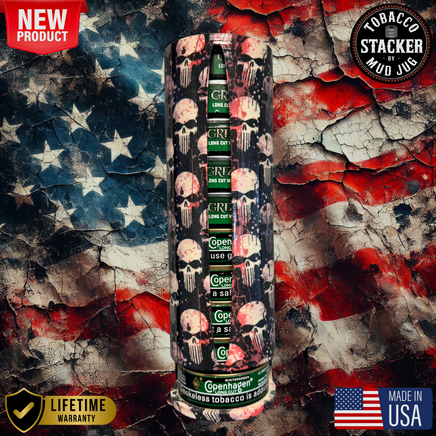 Punisher War Zone Tobacco Stacker© Mud Jug