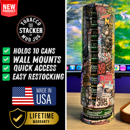 2024 Sticker Bomb Tobacco Stacker© Mud Jug
