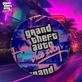 GTA Vice City vault "Limited" Mud Jug© Can Lid Mud Jug