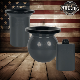 Mudjug™ Gun Metal Grey 3 Combo Pack Mud Jug