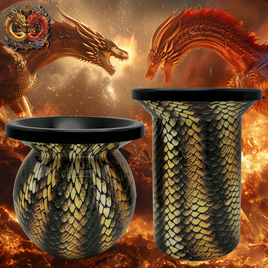 Gold Dueling Dragons "Limited" Mud Jug© Classic and Roadie Value Pack Mud Jug
