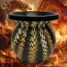 Gold Dueling Dragons "Limited" Mud Jug© Classic Mud Jug