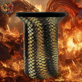 Gold Dueling Dragons "Limited" Mud Jug© Roadie© Mud Jug