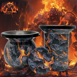 Molten Fury "Limited" Mud Jug© Classic, Roadie and Can Lid Value Pack Mud Jug