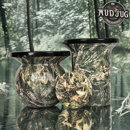 Mossy Dusk Camo Mud Jug© Classic, Roadie and Can Lid Value Pack Mud Jug