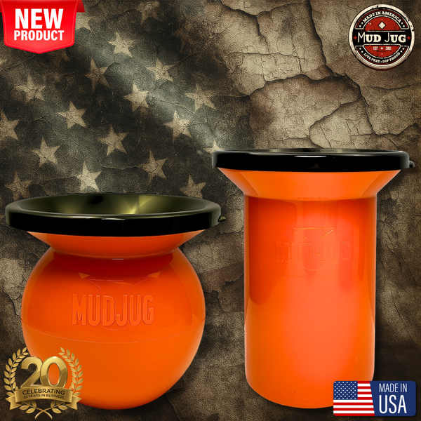 Mud Jug Roadie Edition Spittoon - Orange Portable Spit Cup For Tobacco - View #9