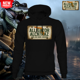 Mud Jug© Alligator Alcatraz Hoodie Mud Jug