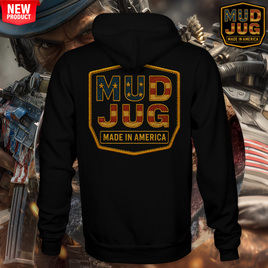 Mud Jug© The Battle Stitched Hoodie Mud Jug